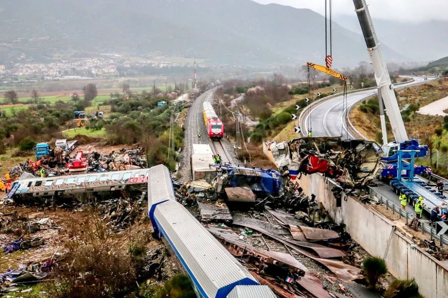 Hellenic Train - Αυτά τα υλικά μετέφερε το τρένο στα Τέμπη