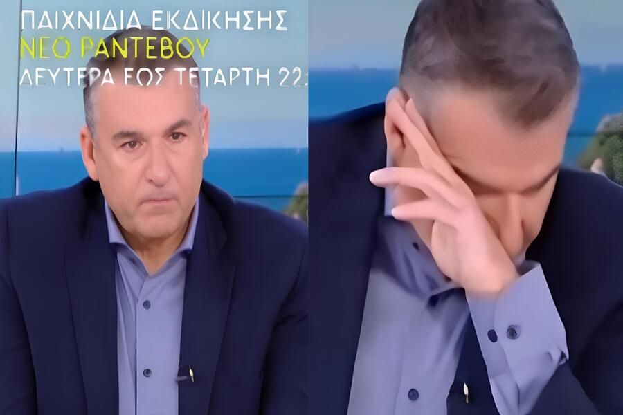 Κλαμένος ο Γιώργος Λιάγκας Κλαμένος ο Γιώργος Λιάγκας