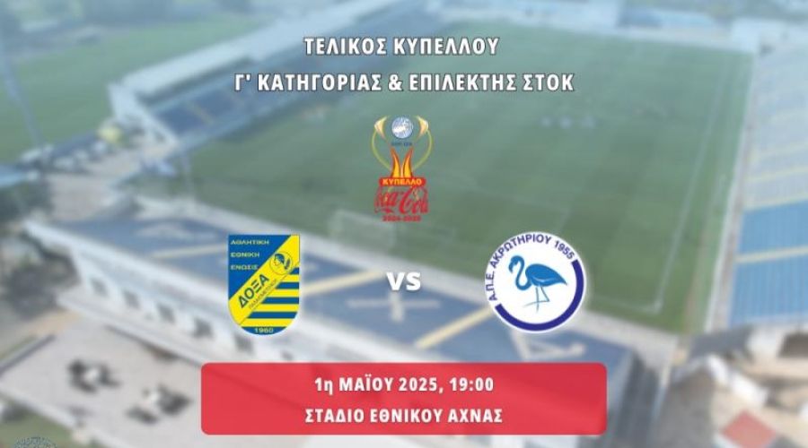 Σε ρυθμούς τελικού Κυπέλλου Μικρών Κατηγοριών