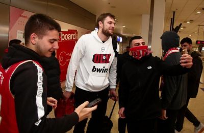 Ολυμπιακός: Επιστροφή με χαμόγελα από τη Μαδρίτη