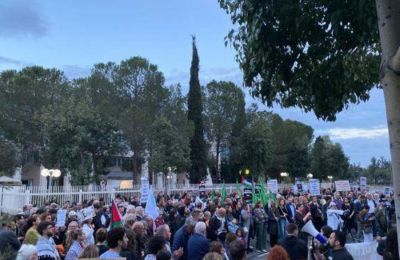 Διαμαρτυρία στο Προεδρικό