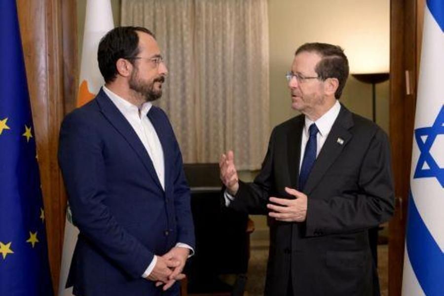 Χερτσόγκ σε ΠτΔ: Εκ των στενότερων φίλων του Ισραήλ η Κύπρος