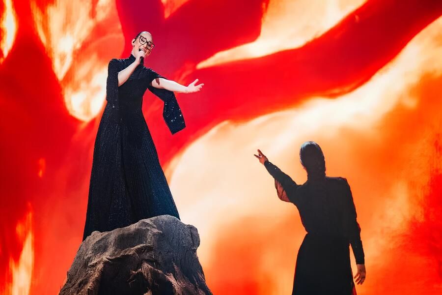 Eurovision 2025: Οι εικόνες από την πρώτη πρόβα της Klavdia