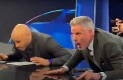 Οι αντιδράσεις των Ανρί και Κάραγκερ στο γκολ της Ίντερ στην παράταση