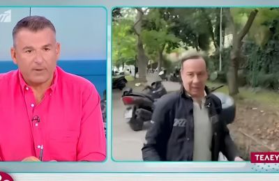 Ο παρουσιαστής ενοχλήθηκε με την αντιπετώπιση του ηθοποιού στους δημοσιογράφους