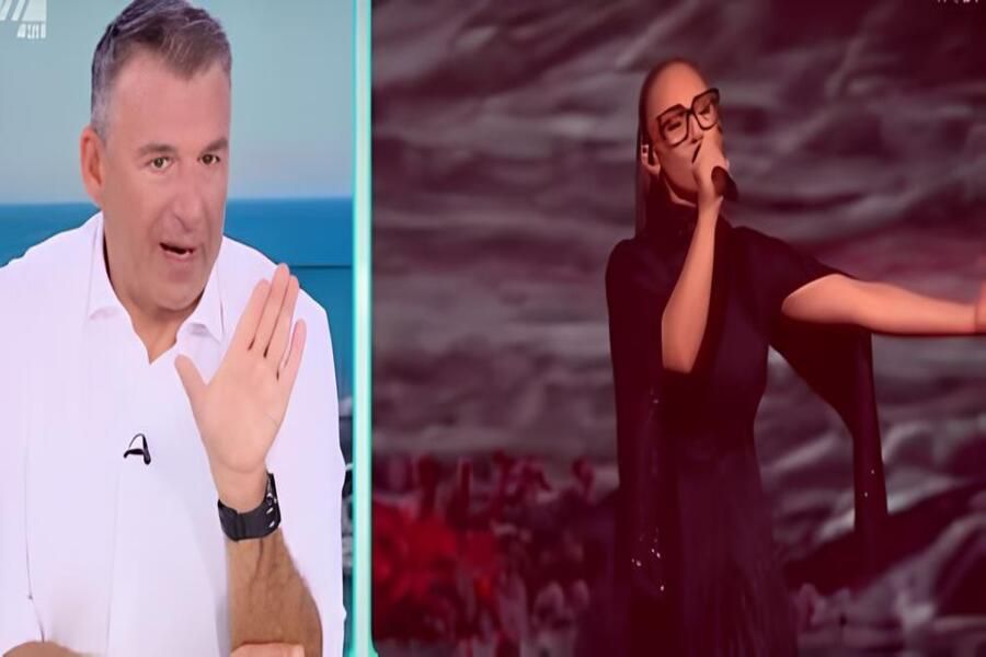 Κόλαφος ο Λιάγκας για τη σκηνική παρουσία της Klavdia στη Eurovision