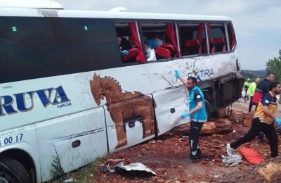 Πολύνεκρο δυστύχημα στο Τσανάκαλε της Τουρκίας