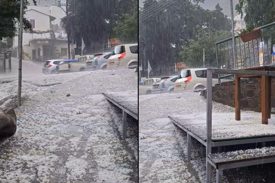 Άνοιξαν οι ουρανοί – Έντονες βροχές και χαλάζι (ΒΙΝΤΕΟ)