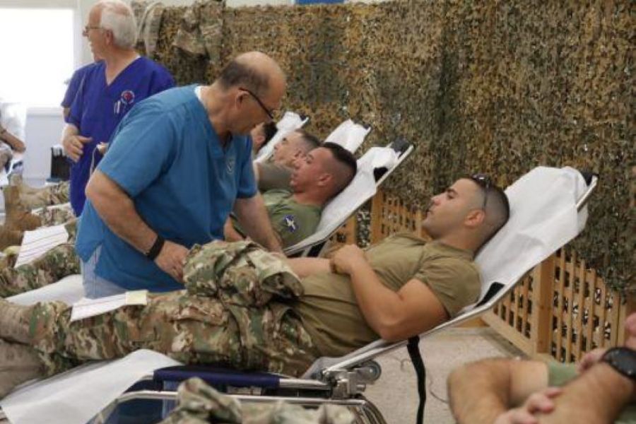 ΓΕΕΦ: Εθελοντική αιμοδοσία και λήψη δειγμάτων μυελού των οστών