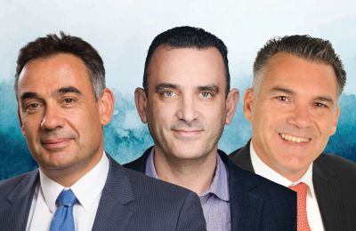 Π. Φωτιάδης, Α. Χαραλαμπίδης, Κ. Χατζηγεωργίου στο Green Agenda 