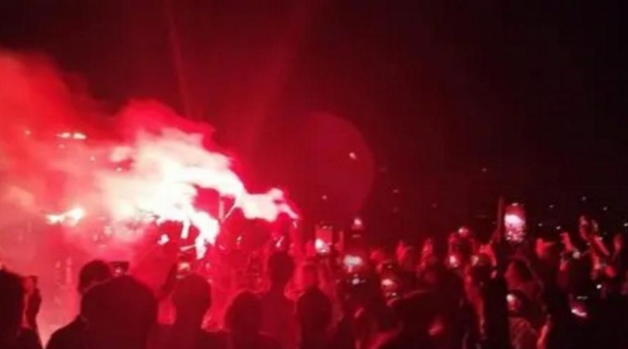 Χιλιάδες φίλοι του ΟΦΗ έκαναν τη νύχτα μέρα 
