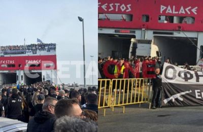 Οι τελευταίοι Κρητικοί αναχωρούν για τον μεγάλο τελικό