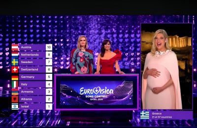 Η... πιο γλυκιά κοιλίτσα στη Eurovision χάρισε το 12άρι στο Maman