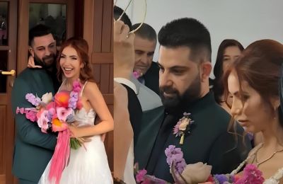 Η όμορφη ηθοποιός, που συναντήσαμε τηλεοπτικά μέσα από τις σειρές,  Άσπρα Μπαλόνια,Μπρούσκο και  Ρουά Ματ, παντρεύτηκε το Σάββατο, 17 Μαΐου τον αγαπημένο της, Σπύρο Χρίστου.