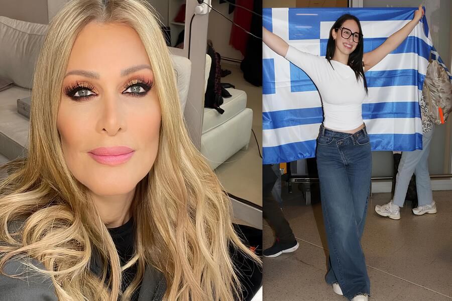 Η συνάντηση της Klavdia με την Νατάσα Θεοδωρίδου μετά την Eurovision