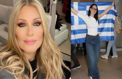 Η συνάντηση με τη Νατάσα Θεοδωρίδου μετά την επιστροφή της από την Eurovision