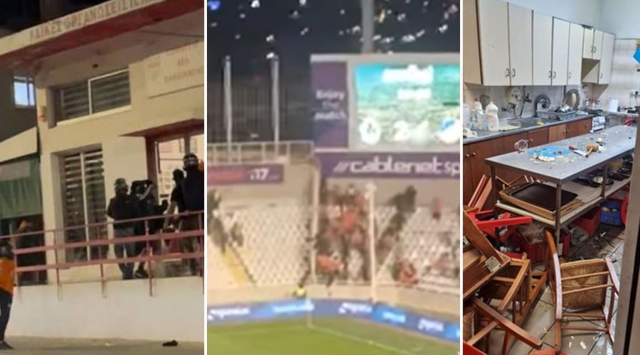 Έσπασαν τα κιγκλιδώματα – Παρατράγουδα στο γνωστό σημείο… «Nuevo Campo»