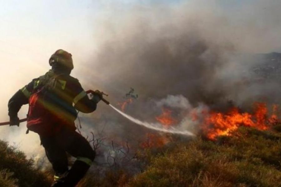 Γεωργικές εργασίες προκάλεσαν πυρκαγιά στα Πυργά