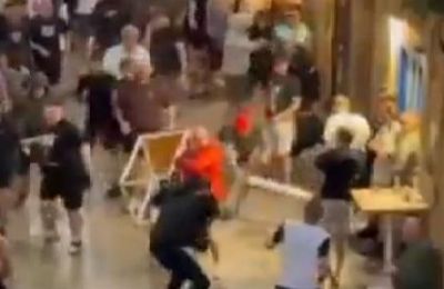 Μάχες σώμα με σώμα στους δρόμους του Μπιλμπάο (vid)