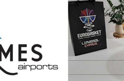 Στο Αεροδρόμιο Λάρνακας το τρόπαιο του FIBA Eurobasket 2025 