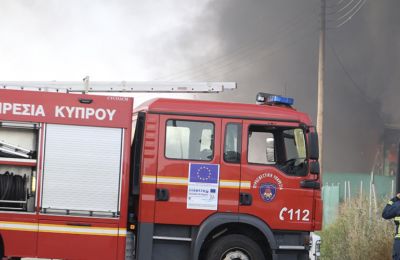Στις φλόγες σχολικός εξοπλισμός σε Γυμνάσιο στη Λάρνακα