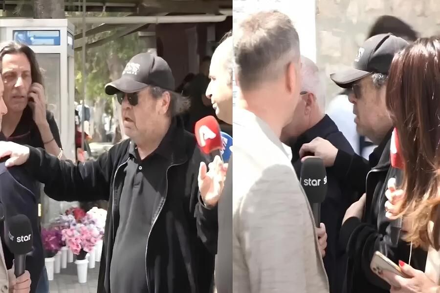 Κηδεία Αχιλλέα Θεοφίλου: Υποβασταζόμενος ο Πάριος