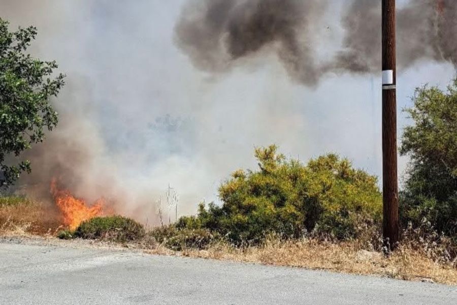 Πρόλαβαν τη φωτιά οι δυνάμεις πυρόσβεσης