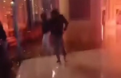 Επίθεση σε οπαδούς της ΑΕΚ στα Σκόπια (vid)