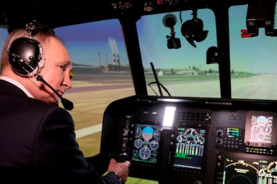 Ουκρανικά drones προσπάθησαν να καταρρίψουν το ελικόπτερο του Πούτιν