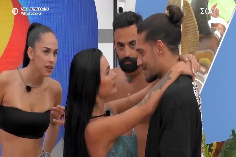 Φίλησε τη Νάνσυ στο στόμα και το σπίτι του Big Brother πήρε φωτιά