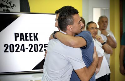 Γεωργιάδης σε Χαραλαμπίδη: «Εις το επανιδείν coach»