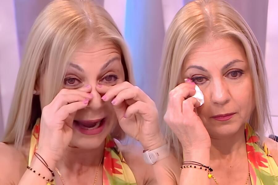 Έβαλε τα κλάματα στον «αέρα»