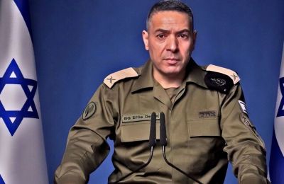 Ο εκπρόσωπος του ισραηλινού στρατού, Εφί Ντεφρίν