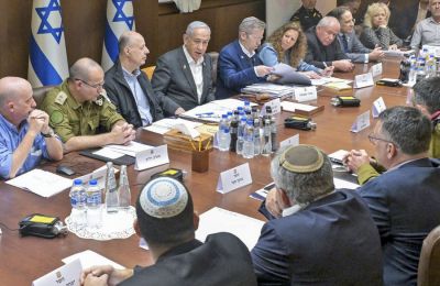 Συνεδρίαση του υπουργικού συμβουλίου ασφαλείας του Ισραήλ / Φωτογραφία αρχείου: Koby Gideon/Israeli Government Press Office via AP 