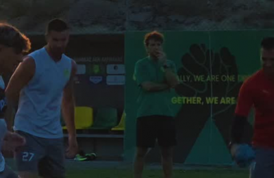 AEK: Βίντεο από την πρώτη προπόνηση (vid)