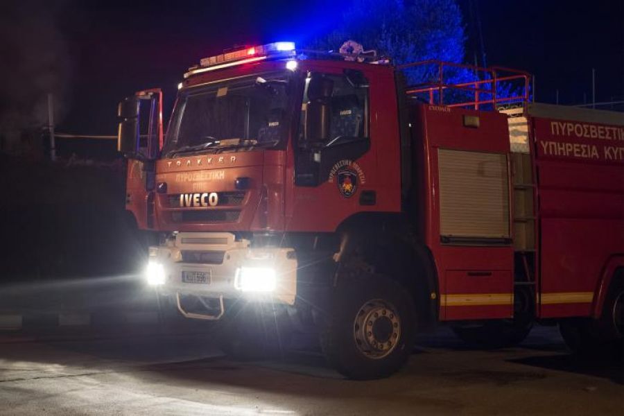 Στις φλόγες αίθουσα Γυμνασίου στη Λευκωσία