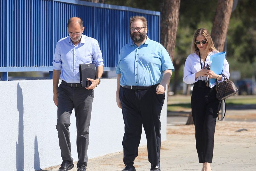 Στο Αρχηγείο ο Οδυσσέας Μιχαηλίδης (ΦΩΤΟΣ)