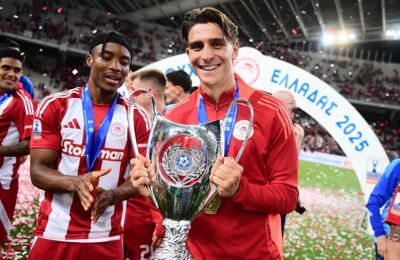 MVP της σεζόν στη Stoiximan Super League ο Τζολάκης