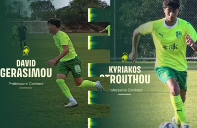 AEK Επαγγελματικά συμβόλαια με Γερασίμου και Στρούθου