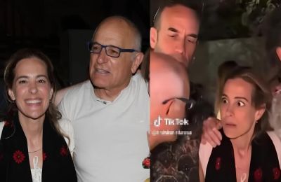 Viral έγινε το βίντεο που δείχνει την Νατάσα Μποφίλιου σε μία άβολη στιγμή με τον πατέρα της