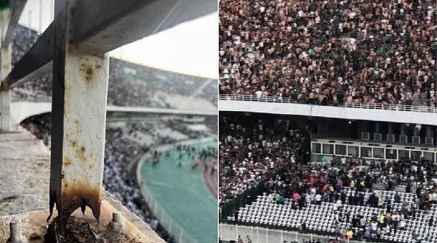 Κατέρρευσε κιγκλίδωμα σε γήπεδο, 3 νεκροί και 70 τραυματίες!