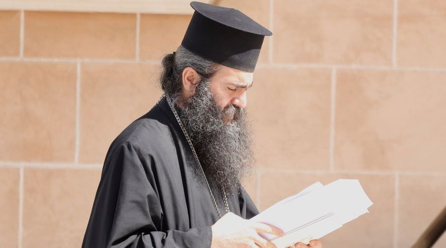 Τυχικός - Κατέθεσε στη Γραμματεία Ιεράς Συνόδου την Ομολογία Πίστεως