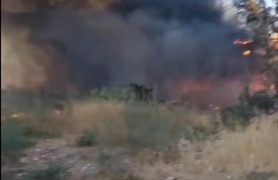 Πυρκαγιά στην Κοινότητα Μανδριών