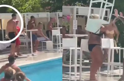 Ποδοσφαιριστής που σκόραρε στο «Γουέμπλεϊ» πέταξε καρέκλα σε γυναίκα!