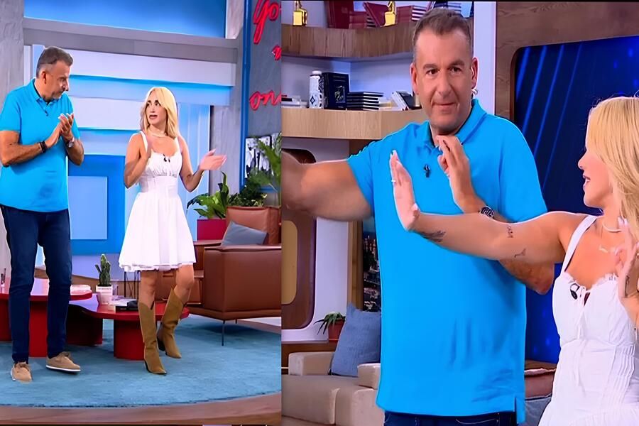 Ο Γιώργος Λιάγκας χόρεψε Sinanay με την Κόνι Μεταξά!