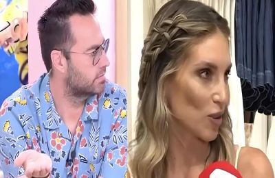  Ο Κώστας Φραγκολιάς τα έχωσε στην Αθηνά Οικονομάκου μέσα από το Happy Day.