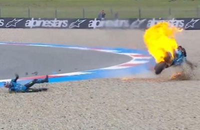 Τρομακτικό ατύχημα στο Moto GP (vid)