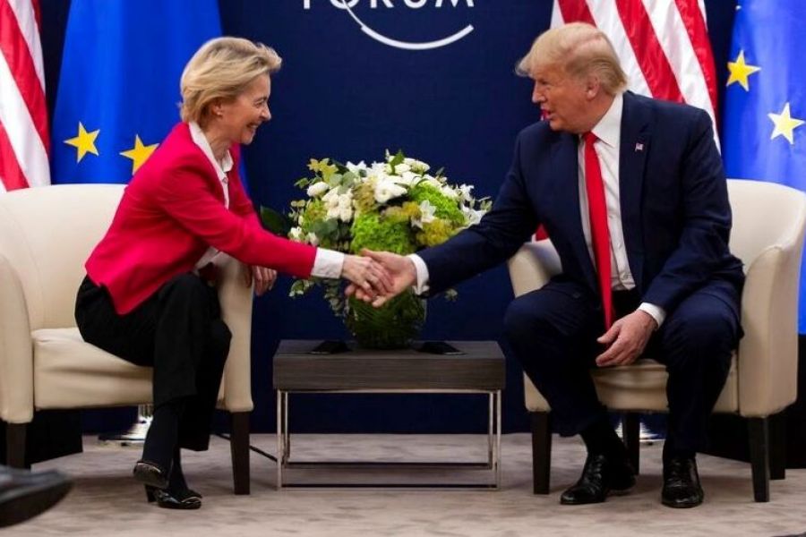 Προς ολοταχώς για εμπορικό «deal» μεταξύ Ευρώπης και Τραμπ