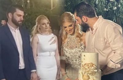 Στιγμιότυπα από τον λαμπερό γάμο του ζευγαριού
