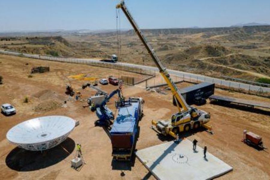 Στην Κύπρο πρωτοποριακή κεραία δορυφορικών δεδομένων παρατήρησης Γης